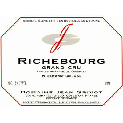 Jean Grivot Richebourg Grand Cru 2022 (1x75cl)