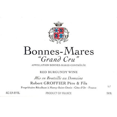 Robert Groffier Bonnes-Mares Grand Cru 2016 (6x75cl)