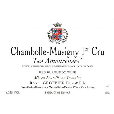 Robert Groffier Chambolle-Musigny 1er Cru Les Amoureuses 2014 (12x75cl)