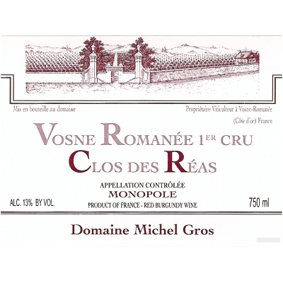 Michel Gros Vosne-Romanee 1er Cru Clos des Reas 2021 (5x75cl)
