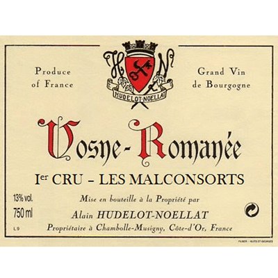 Hudelot-Noellat Vosne-Romanee 1er Cru Les Malconsorts 2022 (1x150cl)