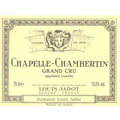 Louis Jadot Chapelle-Chambertin Grand Cru 2021 (6x75cl)
