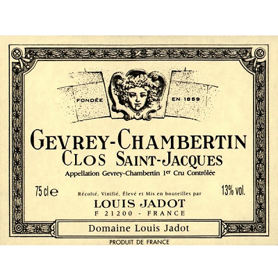 Louis Jadot Gevrey-Chambertin 1er Cru Clos Saint-Jacques 2022 (12x75cl)