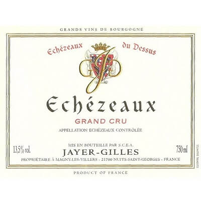 Jayer Gilles Echezeaux du Dessus Grand Cru 2012 (12x75cl)