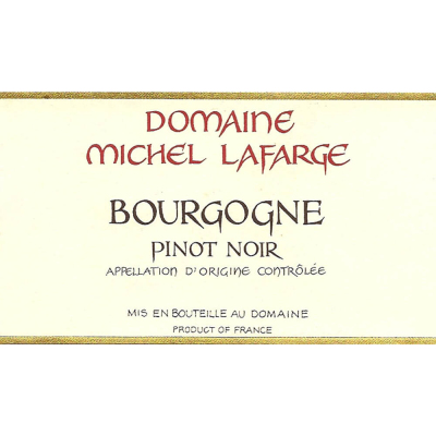 Michel Lafarge Bourgogne Rouge 2022 (12x75cl)