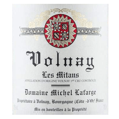 Michel Lafarge Volnay 1er Cru Les Mitans 2022 (3x75cl)