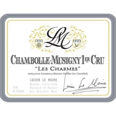Lucien Le Moine Chambolle Musigny 1er Cru Les Charmes 2019 (6x75cl)