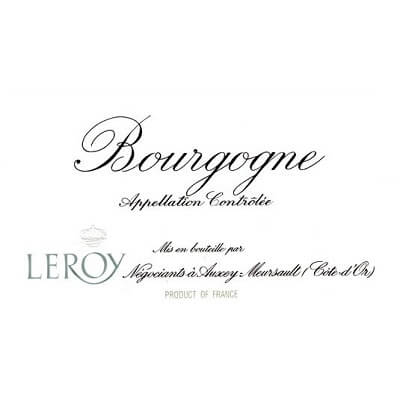 Maison Leroy Bourgogne Rouge 2003 (6x75cl)
