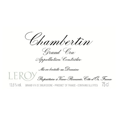 Leroy Chambertin Grand Cru 2011 (1x75cl)
