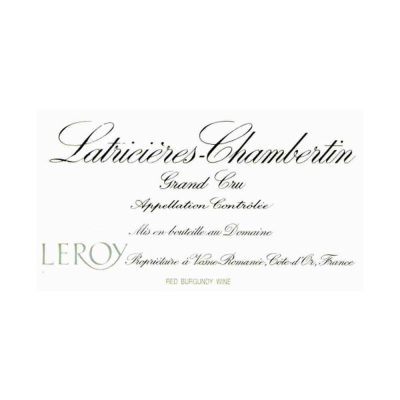 Leroy Latricieres-Chambertin Grand Cru 1992 (1x75cl)