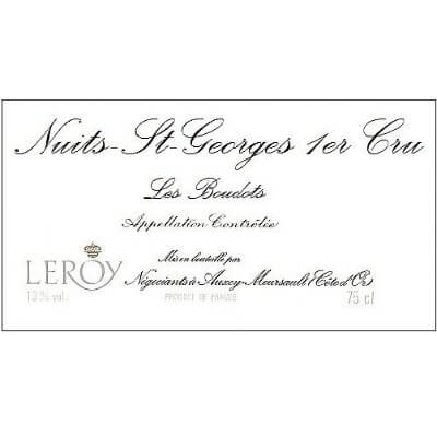 Leroy Nuits-Saint-Georges 1er Cru Les Boudots 2005 (3x75cl)