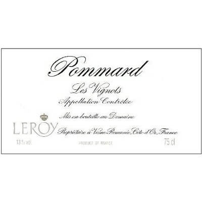 Leroy Pommard Les Vignots 2002 (2x75cl)