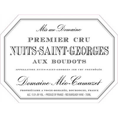 Meo-Camuzet Nuits-Saint-Georges 1er Cru Aux Boudots 2022 (6x75cl)