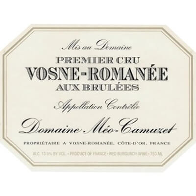 Meo-Camuzet Vosne-Romanee 1er Cru Aux Brulees 2022 (3x75cl)