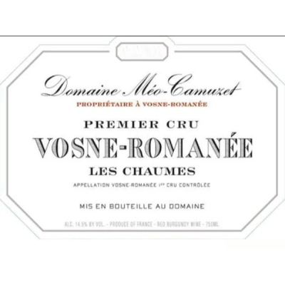 Meo-Camuzet Vosne-Romanee 1er Cru Les Chaumes 2022 (3x150cl)