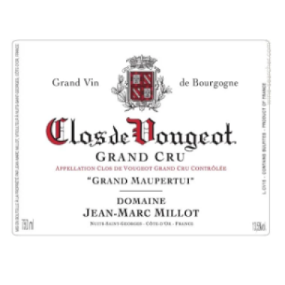 Jean-Marc Millot Clos Vougeot Grand Cru 2022 (1x75cl)