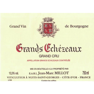 Jean-Marc Millot Grands Echezeaux Grand Cru 2020 (1x75cl)