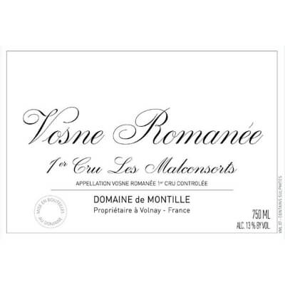 De Montille Vosne-Romanee 1er Cru Aux Malconsorts 2022 (6x75cl)