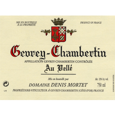 Denis Mortet Gevrey-Chambertin 1er Cru Au Velle 2000 (12x75cl)