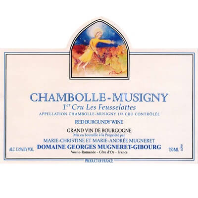 Mugneret-Gibourg Chambolle-Musigny 1er Cru Les Feusselottes 2022 (6x75cl)