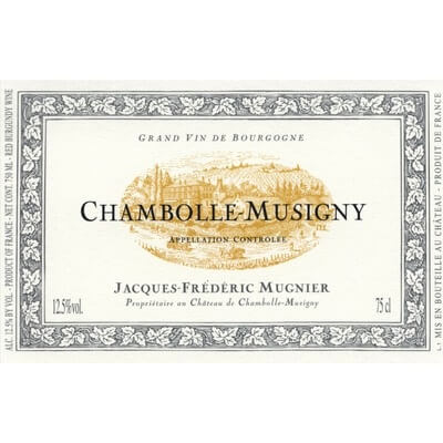 Jacques Frederic Mugnier Chambolle-Musigny 2022 (6x75cl)