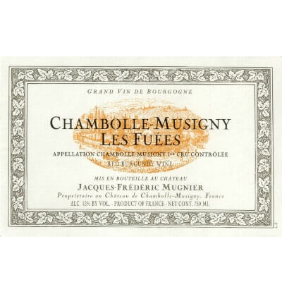 Jacques Frederic Mugnier Chambolle-Musigny 1er Cru Les Fuees 2022 (3x75cl)