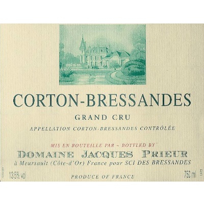 Jacques Prieur Corton-Bressandes Grand Cru 2018 (6x75cl)