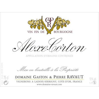 Gaston et Pierre Ravaut Aloxe Corton 1er Cru 2022 (6x75cl)