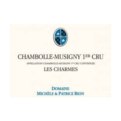 Michele et Patrice Rion Chambolle-Musigny 1er Cru Les Charmes 2020 (3x75cl)