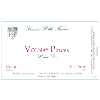 Roblet-Monnot Volnay 1er Cru Pitures 2022 (12x75cl)