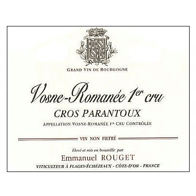 Emmanuel Rouget Vosne-Romanee 1er Cru Cros Parantoux 2019 (1x75cl)