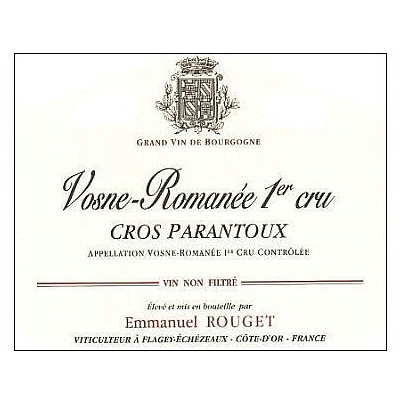 Emmanuel Rouget Vosne-Romanee 1er Cru Cros Parantoux 2022 (3x75cl)