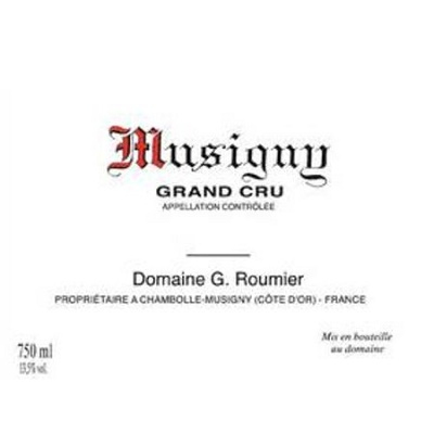 Georges Roumier Musigny Grand Cru 2012 (1x75cl)