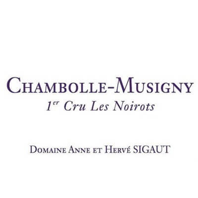 Anne & Herve Sigaut Chambolle-Musigny 1er Cru Les Noirots  2019 (6x75cl)