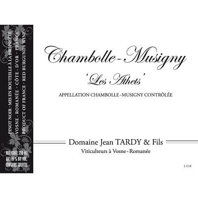 Jean Tardy Chambolle-Musigny 1er Cru Les Athets 2014 (6x75cl)