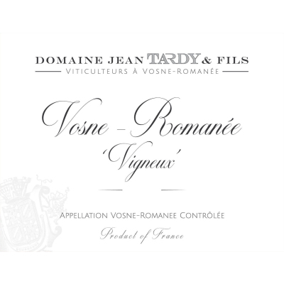Jean Tardy Vosne-Romanee 1er Cru Vigneux 2020 (12x75cl)