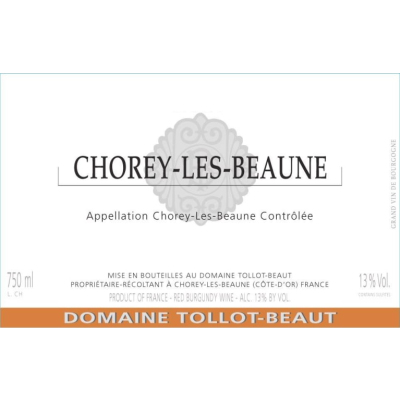 Tollot-Beaut Chorey-Les-Beaune 2021 (6x75cl)