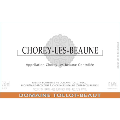 Tollot-Beaut Chorey-Les-Beaune 2022 (6x75cl)