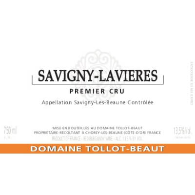 Tollot-Beaut Savigny-Lavieres 1er Cru 2021 (6x75cl)