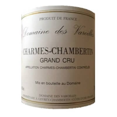 Domaine des Varoilles Charmes-Chambertin Grand Cru 2019 (6x75cl)