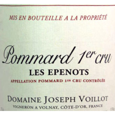 Joseph Voillot Pommard 1er Cru Les Epenots 2017 (6x75cl)
