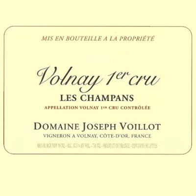 Joseph Voillot Volnay 1er Cru Les Champans 2018 (6x75cl)