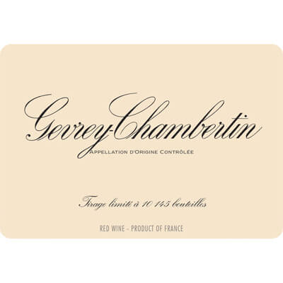 Vougeraie Gevrey-Chambertin Les Evocelles 2022 (6x75cl)