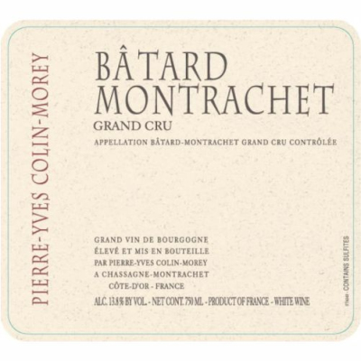 Pierre-Yves Colin-Morey Batard-Montrachet Grand Cru 2022 (6x75cl)