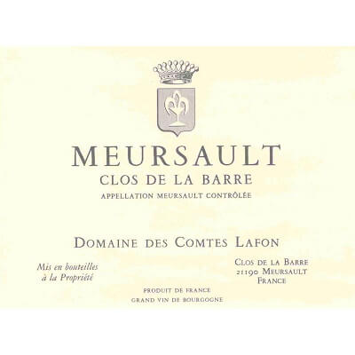 Comtes Lafon Meursault Clos de la Barre 2007 (1x75cl)