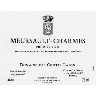 Comtes Lafon Meursault 1er Cru Charmes 2022 (12x75cl)