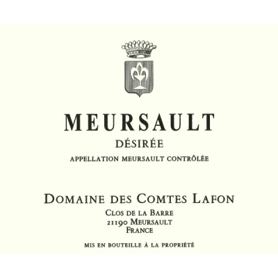 Comtes Lafon Meursault Desirees 2022 (12x75cl)