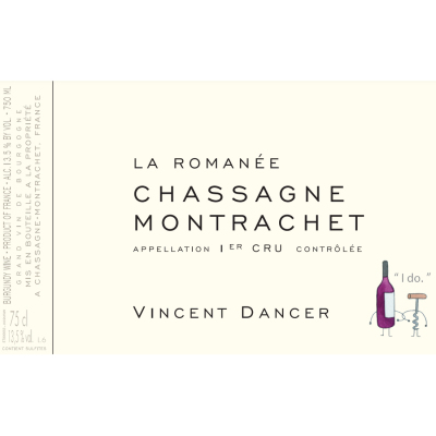 Vincent Dancer Chassagne-Montrachet 1er Cru La Romanee 2022 (1x75cl)