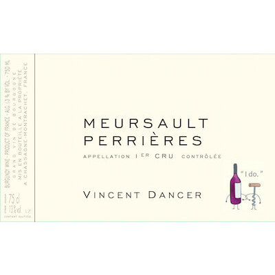 Vincent Dancer Meursault 1er Cru Perrieres Blanc 2022 (3x75cl)