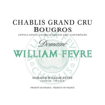 William Fevre Chablis Grand Cru Bougros 2022 (12x75cl)